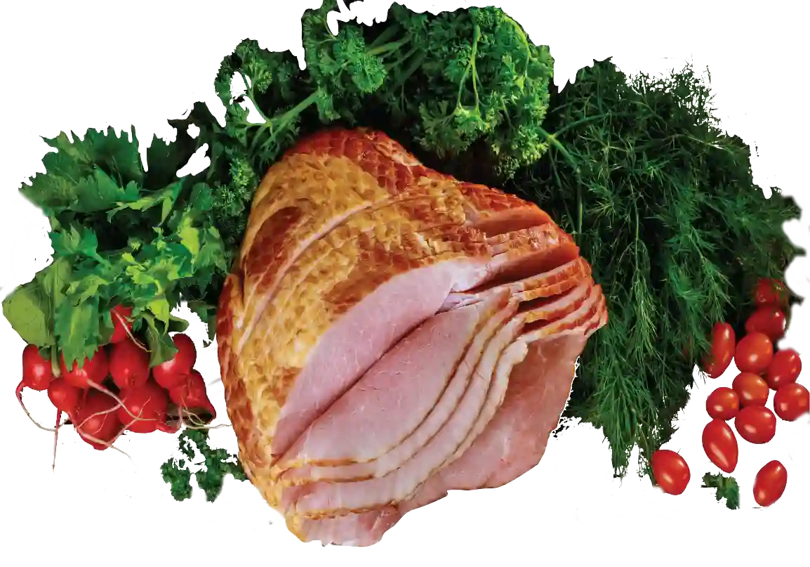 Sliced Ham collage